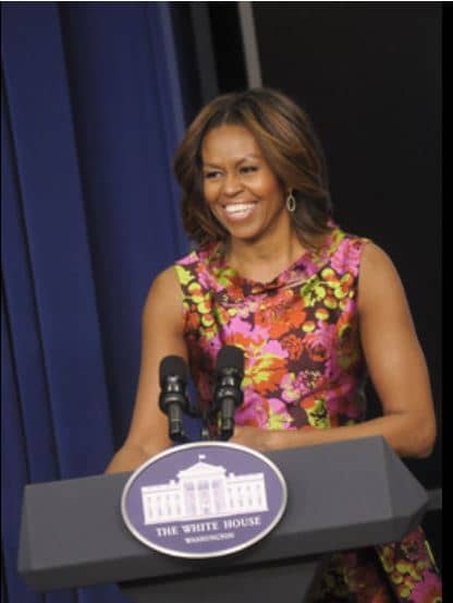 [IMAGE of Michael, aka:  Michelle Obama
